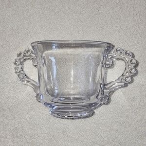 Candlewick Sugar Bowl - Sun Purple EUC